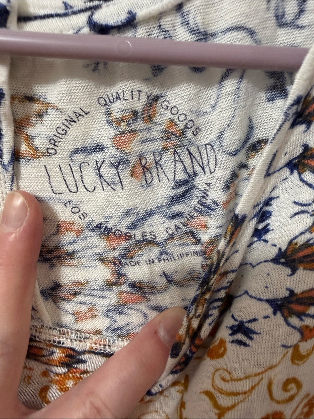 Lucky brand top - Picture 2 of 3
